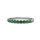 3 - Clara 2.70 mm Created Alexandrite 10 Wedding Band 