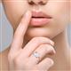 2 - Elodie 5.00 ct IGI Certified Cushion Shape Lab Grown Diamond (9.50 mm) Solitaire Engagement Ring 