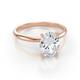 3 - Elodie 1.50 ct IGI Certified Oval Shape Lab Grown Diamond  Solitaire Engagement Ring 