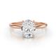 1 - Elodie 2.00 ct IGI Certified Oval Shape Lab Grown Diamond Solitaire Engagement Ring 