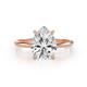 1 - Elodie 3.00 ct IGI Certified Pear Shape Lab Grown Diamond Solitaire Engagement Ring 