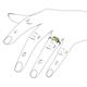 6 - Trissie Peridot Floral Solitaire Engagement Ring 
