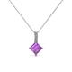 1 - Aurel Amethyst and Diamond Pendant 
