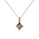 1 - Aurel Smoky Quartz and Diamond Pendant 