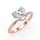 4 - Elodie 5.00 ct IGI Certified Heart Shape Lab Grown Diamond Solitaire Engagement Ring 