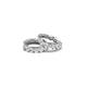 4 - Anika 0.90 ctw Moissanite (3.00 mm) Huggie Earrings 