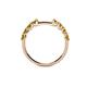 5 - Alicia 0.40 ctw Citrine Wedding Band 