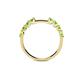 5 - Alicia 0.59 ctw Peridot Wedding Band 