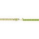 2 - Izarra 2.00 mm Peridot Eternity Tennis Bracelet 
