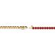 2 - Izarra 2.00 mm Ruby Eternity Tennis Bracelet 