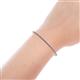 4 - Izarra 2.00 mm Iolite Eternity Tennis Bracelet 