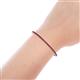 5 - Izarra 2.30 mm Ruby Eternity Tennis Bracelet 