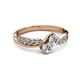 3 - Nicia Diamond Bypass Ring 