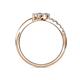 5 - Nicia Diamond Bypass Ring 