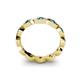 5 - Breanna 2.20 mm London Blue Topaz Eternity Band 