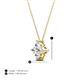 5 - Anthea Diamond Floral Pendant 