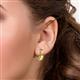 4 - Adeline Grooved Round Women Earrings (20.00 x 5.00 mm) 
