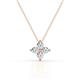 1 - Anthea Diamond Floral Pendant 