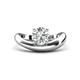 1 - Anahi 1.00 ct IGI Certified Lab Grown Diamond Twisted Women Solitaire Ring 