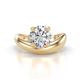 1 - Anahi 2.00 ct IGI Certified Lab Grown Diamond Twisted Women Solitaire Ring 