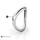 5 - Rafiya High Polish 2.50 mm Women Plain Slim Stackable Wedding Band 