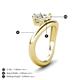 4 - Anahi 1.30 ct IGI Certified Lab Grown Diamond Women Curve Solitaire Ring 