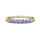 1 - Vivian 3.00 mm Tanzanite Wedding Band 