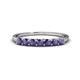 1 - Vivian 3.00 mm Iolite Wedding Band 