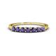 1 - Vivian 3.00 mm Iolite Wedding Band 