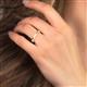 2 - Sherly 0.60 ctw Lab Grown Diamond Women Stackable Eternity Band (3.50 mm) 