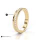 5 - Sherly 0.60 ctw Lab Grown Diamond Women Stackable Eternity Band (3.50 mm) 