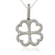 1 - Diamond Clover Pendant 