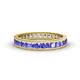 1 - Rebica 3.00 mm Princess Cut Tanzanite Eternity Band 