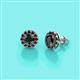 3 - Bernice Black Diamond Stud Earrings 