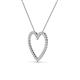3 - Elaina Diamond Heart Pendant 
