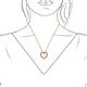6 - Elaina Ruby Heart Pendant 