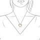 6 - Elaina Citrine Heart Pendant 