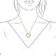 6 - Elaina Citrine Heart Pendant 