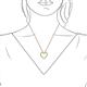 6 - Elaina Peridot Heart Pendant 