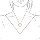 6 - Elaina Yellow Sapphire Heart Pendant 