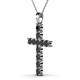 2 - Elihu Black Diamond Cross Pendant 