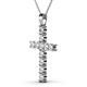 2 - Elihu Diamond Cross Pendant 