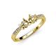 2 - Freya Semi Mount Engagement Ring 