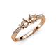 2 - Freya Semi Mount Engagement Ring 