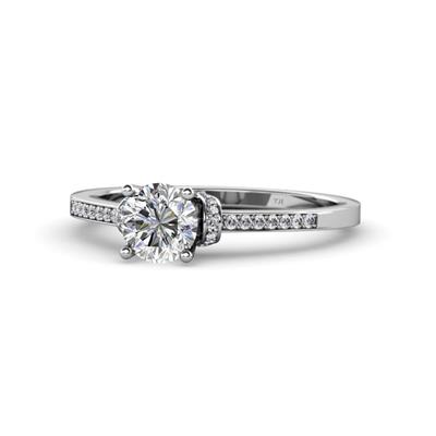 1.12ctw Celebrity Cut Diamond Engagement Ring