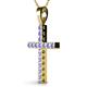 2 - Aja Tanzanite Cross Pendant 