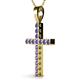 2 - Aja Iolite Cross Pendant 