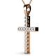 2 - Aja Diamond Cross Pendant 