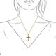 3 - Aja Citrine Cross Pendant 