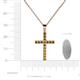 4 - Aja Citrine Cross Pendant 